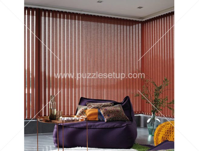   پرده کرکره عمودی   vertical blinds 