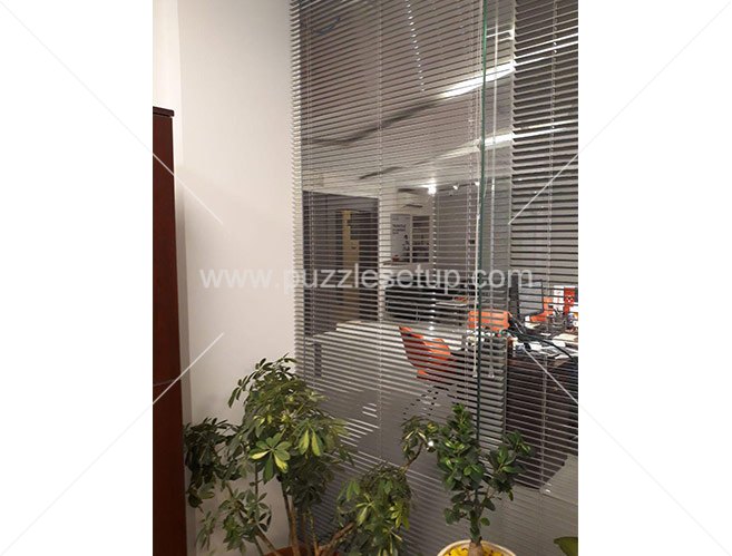 پرده کرکره آلومینیومی-Aluminum blinds