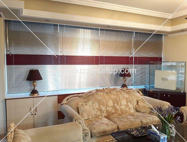 پرده کرکره آلومینیومی-Aluminum blinds